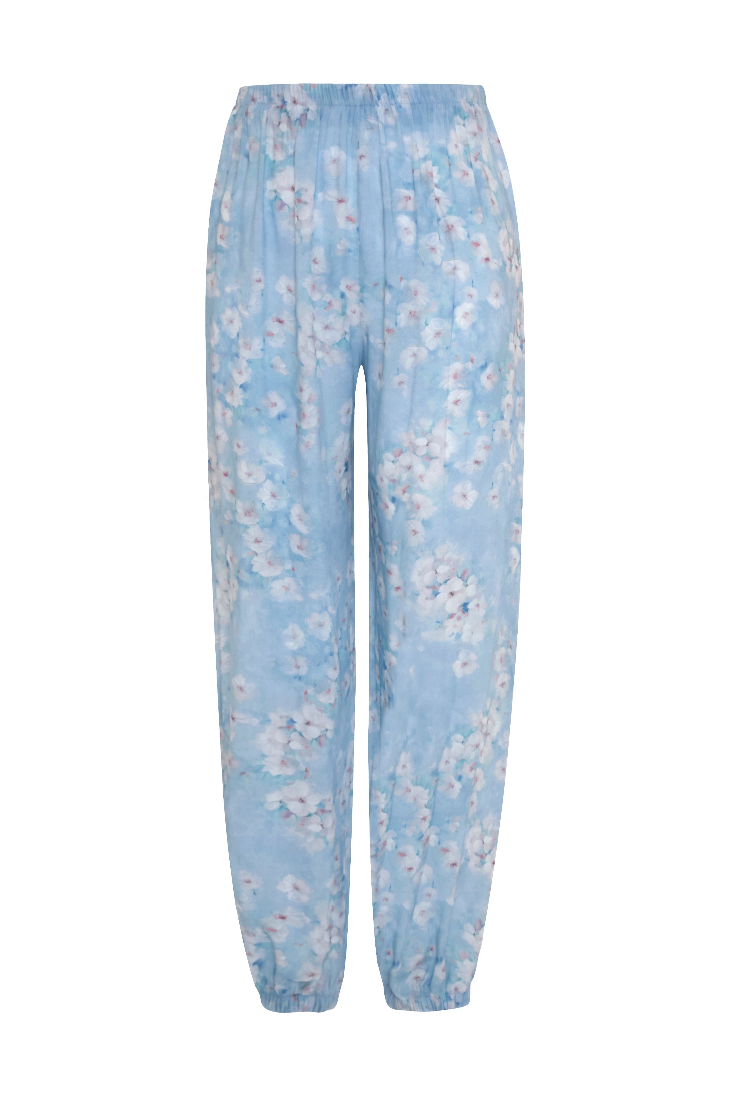 Day Pants Blue Floral