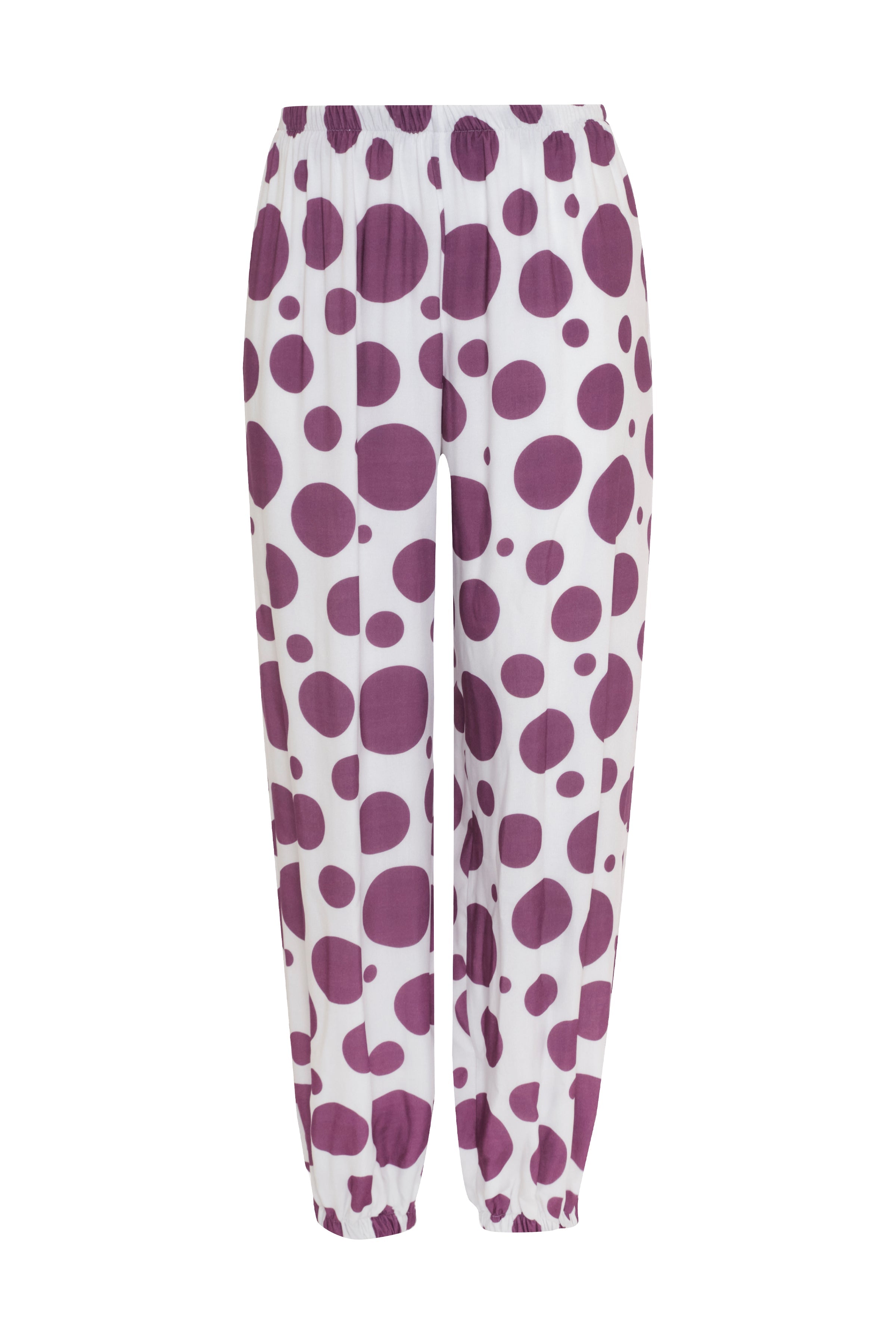 Day Pants Purple Dot