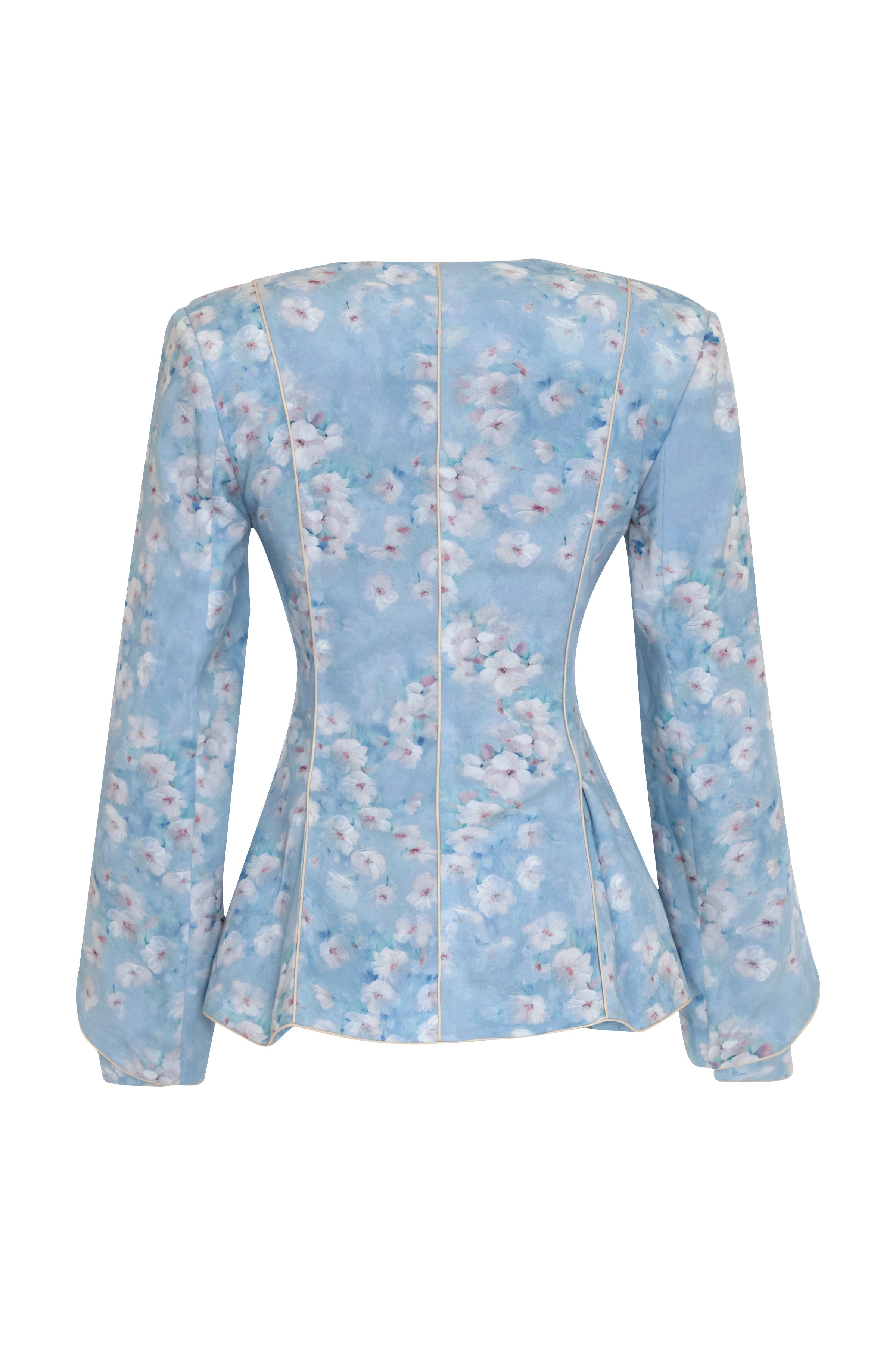 Rose Floral Blazer