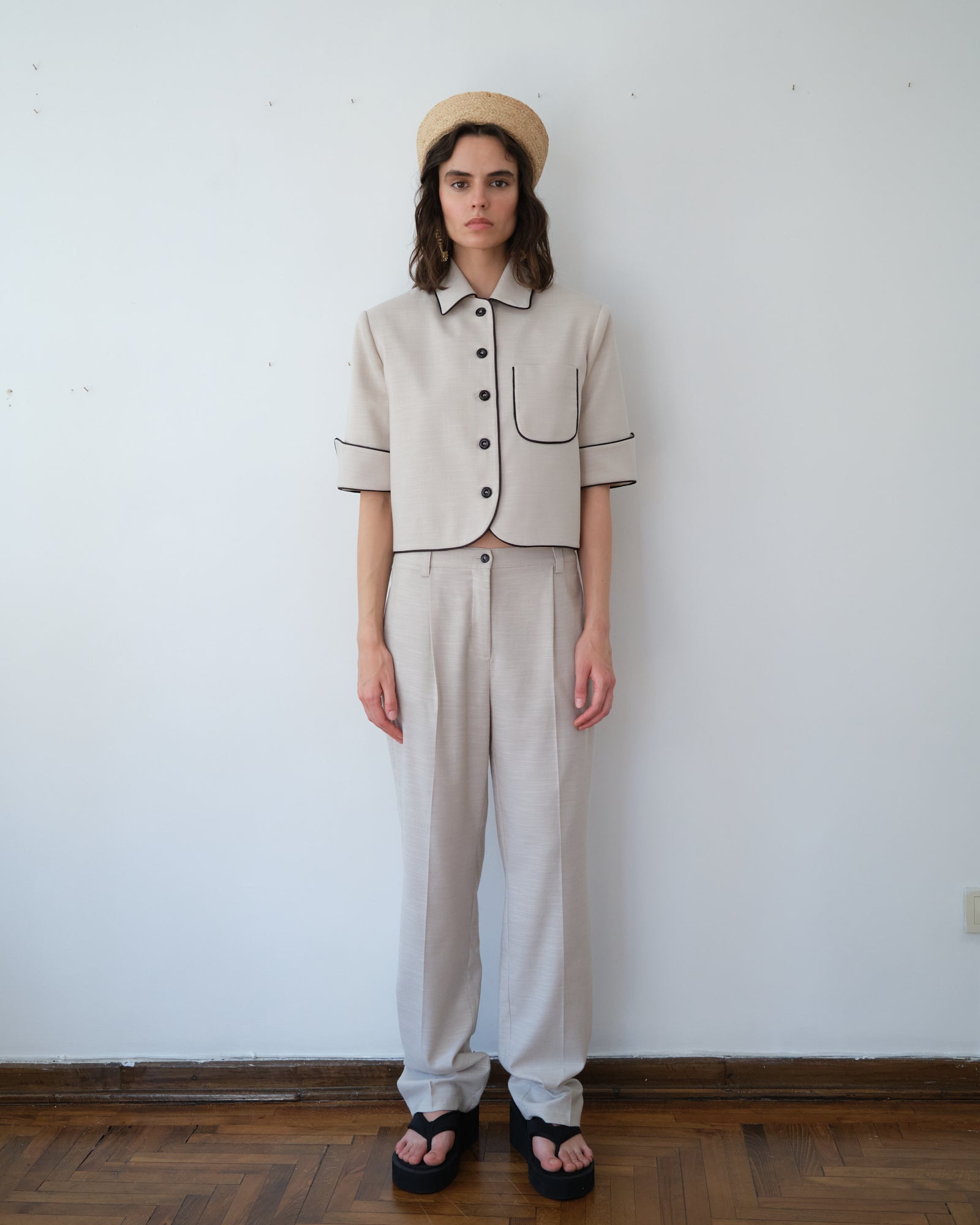 Rider Pants Beige