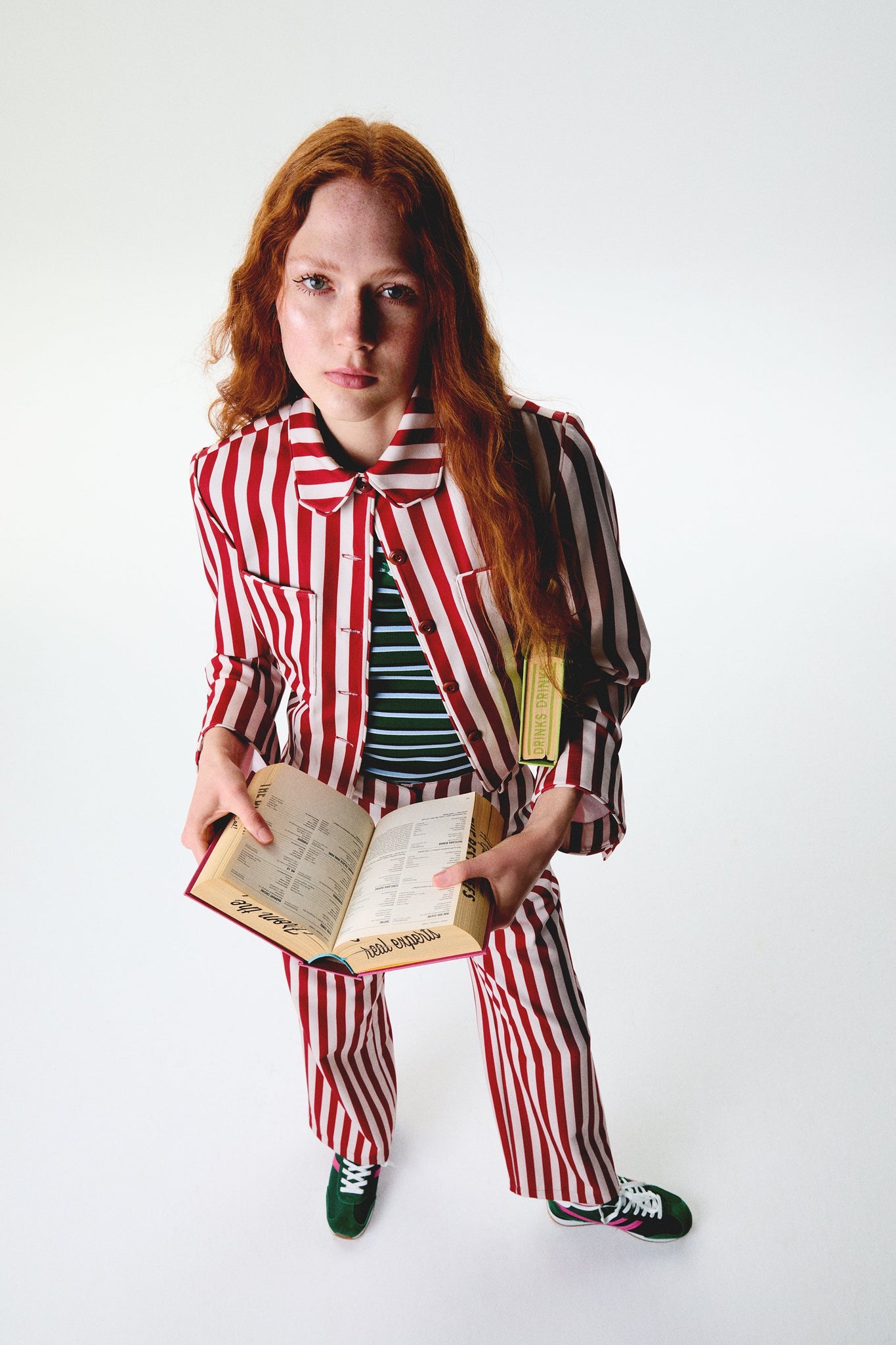 Striped Shirt Blazer
