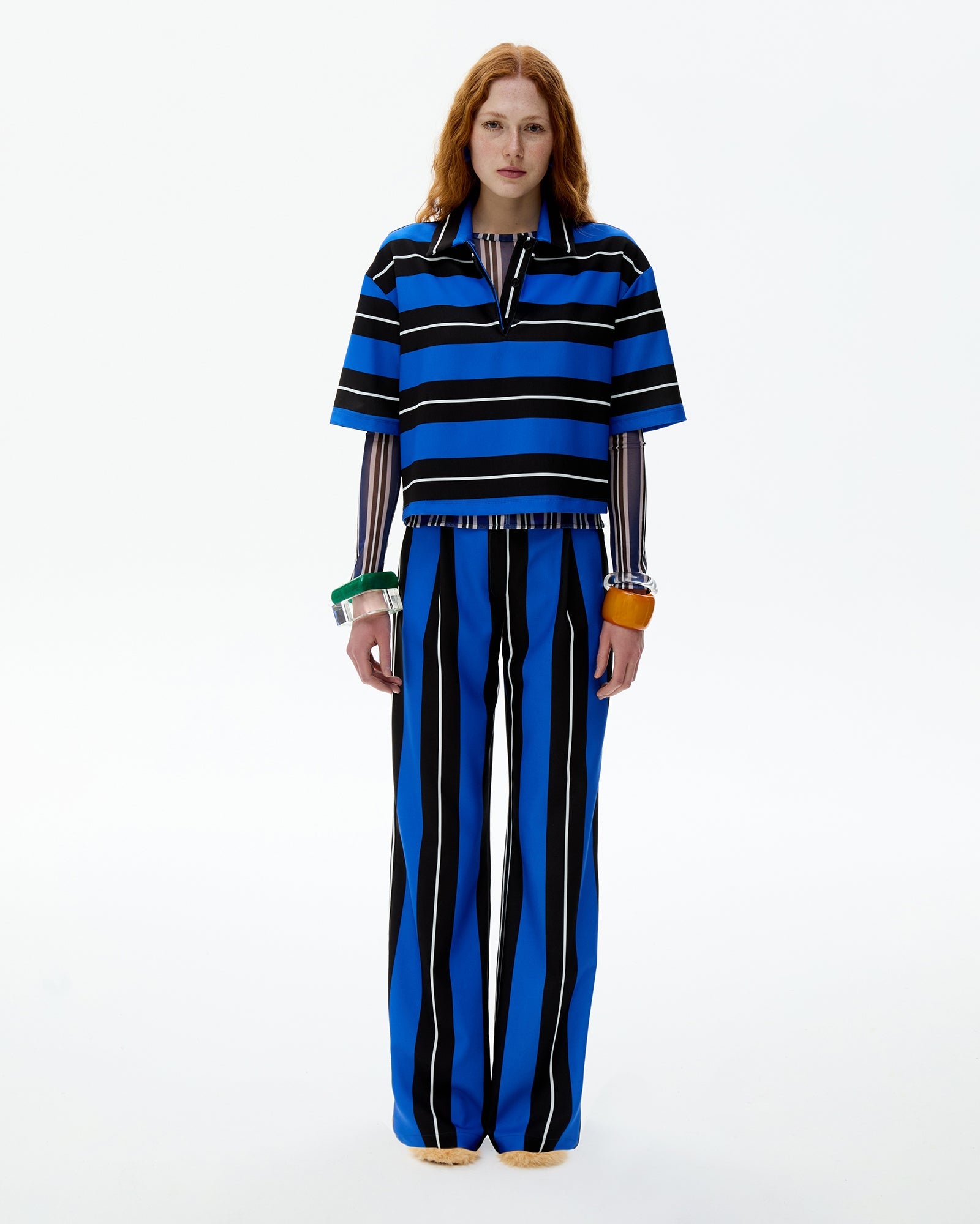 Navy Striped T-Shirt