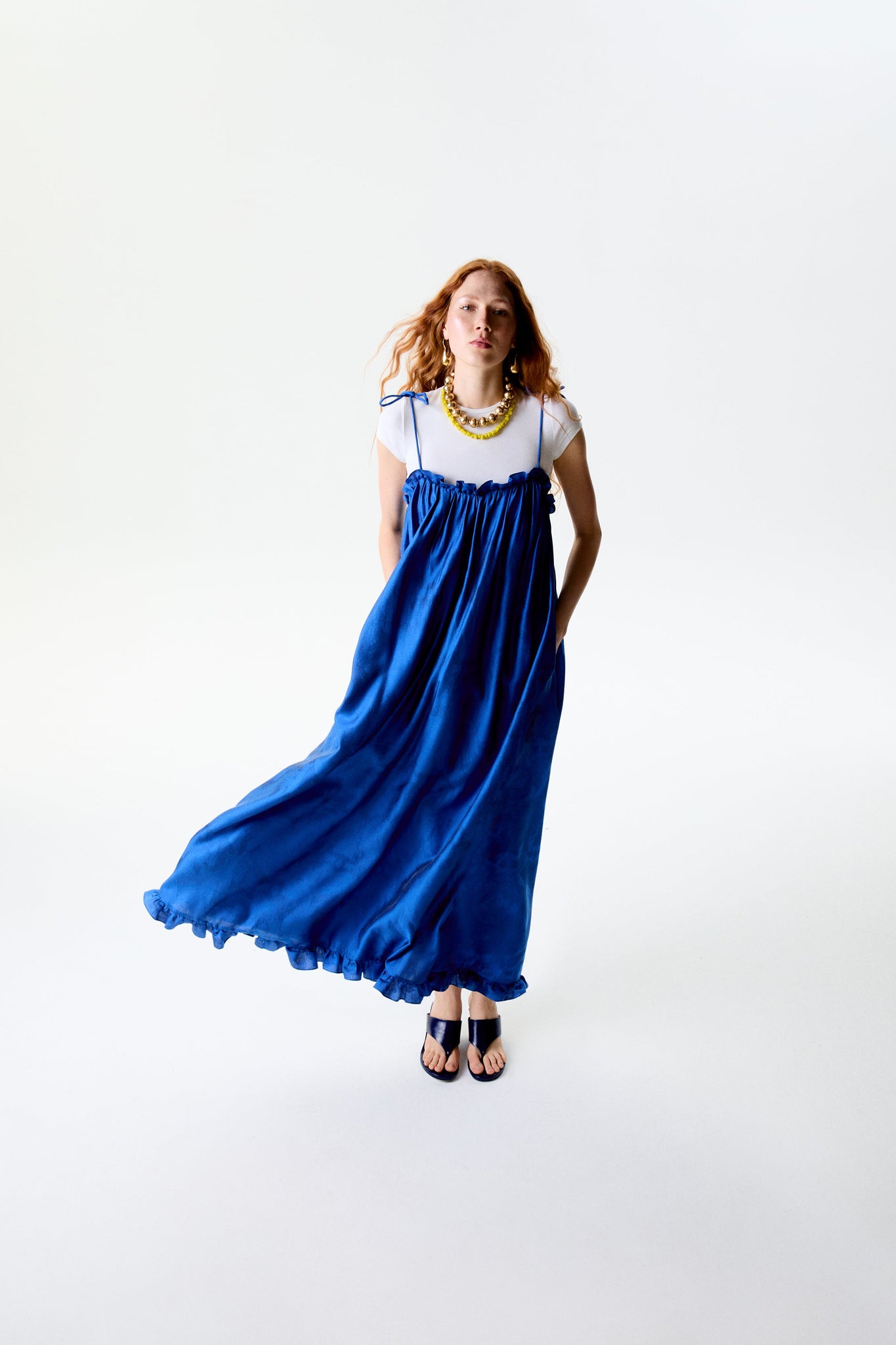 Blue Long Dress