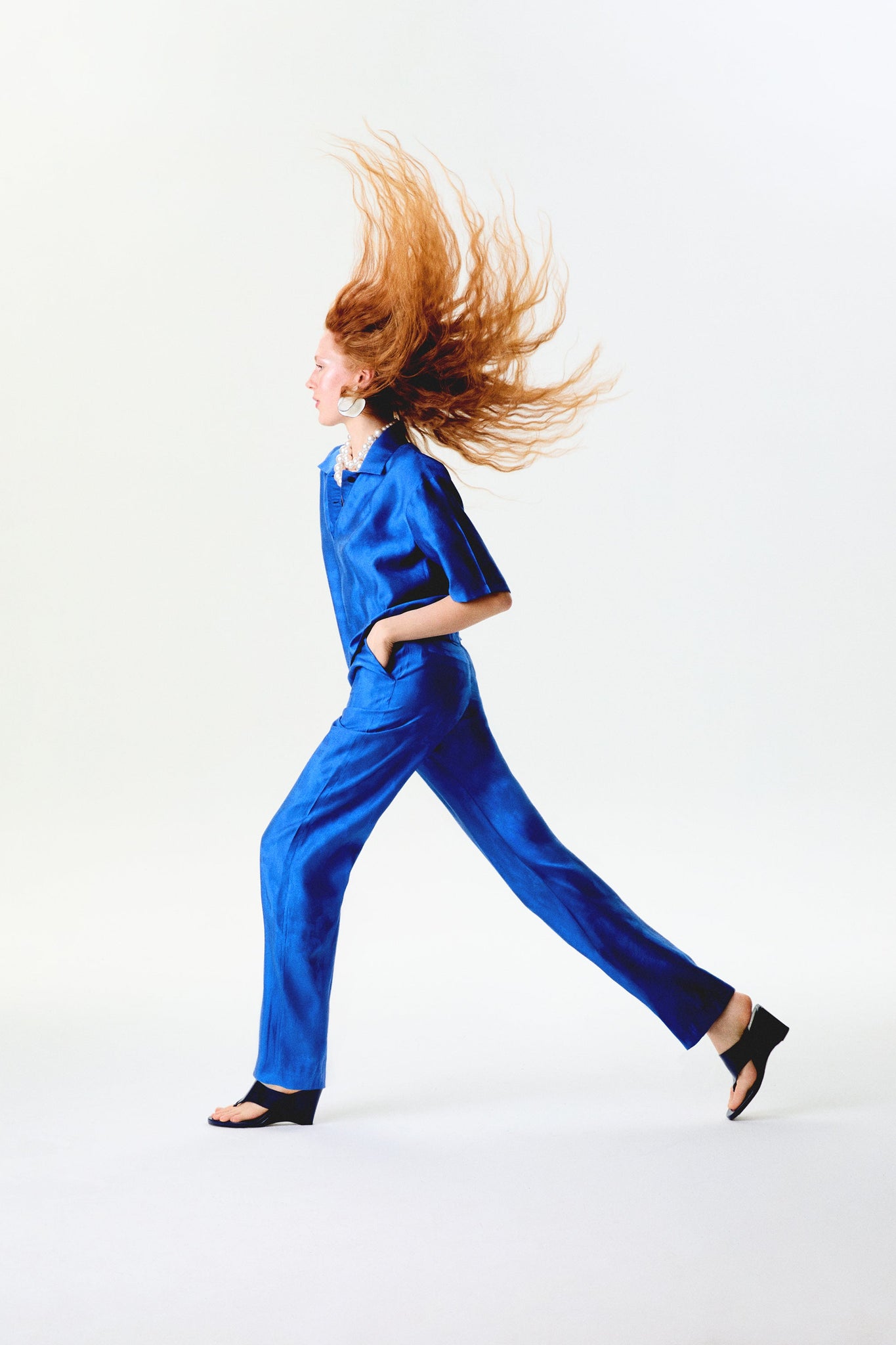 Blue Shirt Blouse