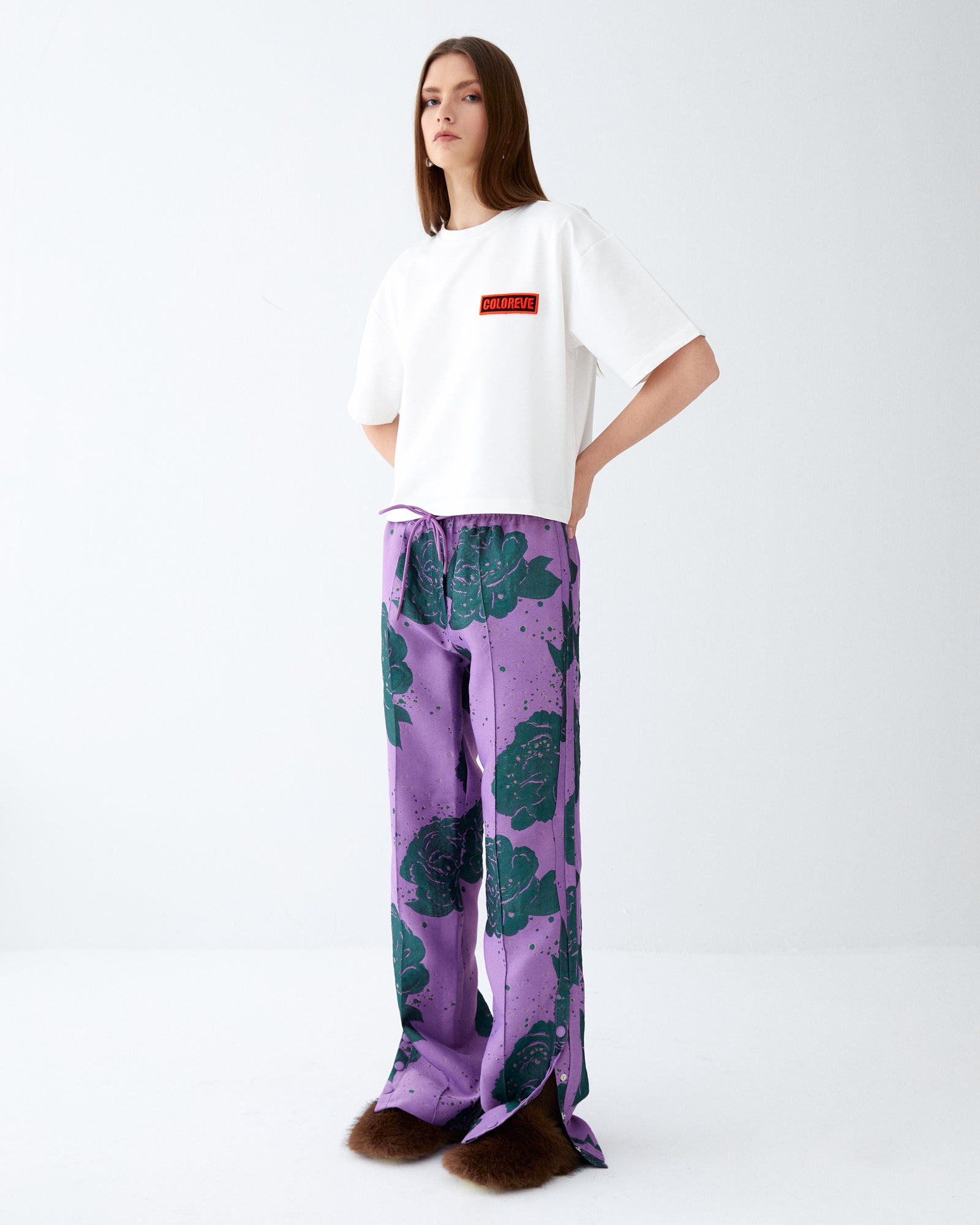 Floral Sweat Pants - Pre Order