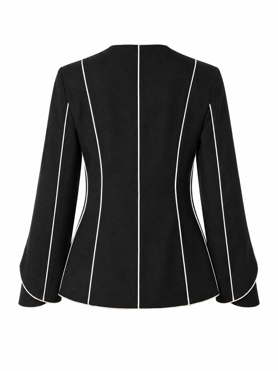 Rose Blazer Black