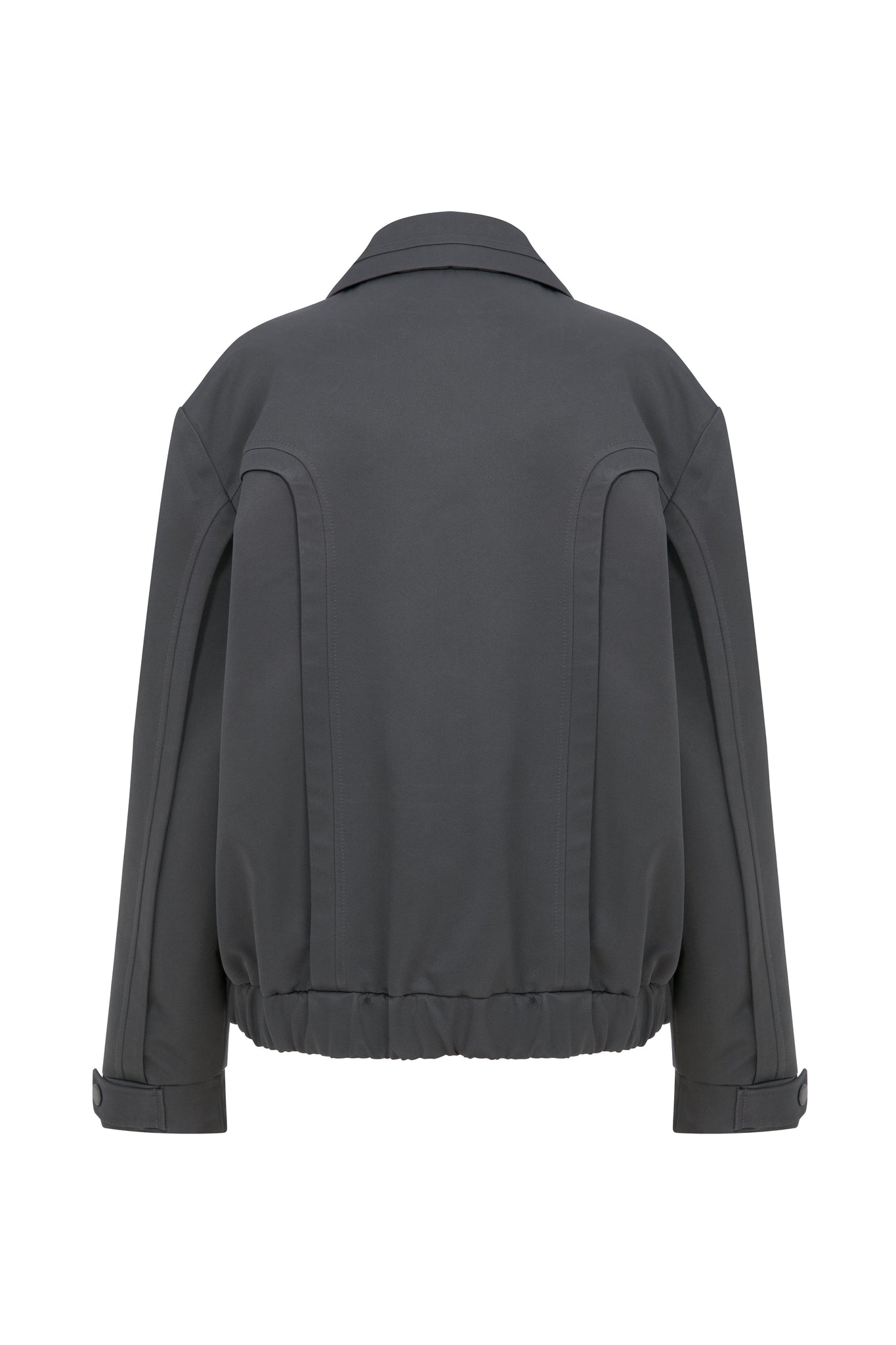Grey Biker Jacket