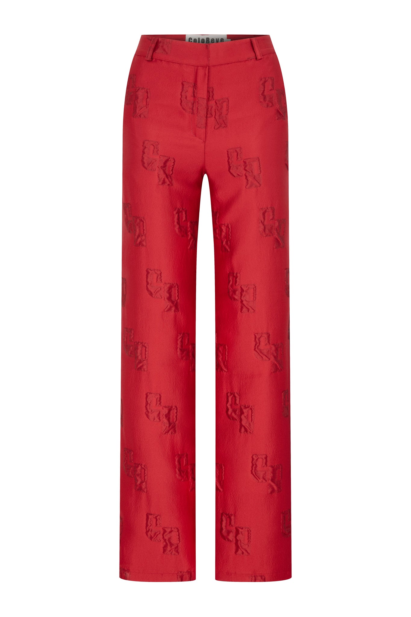 Red Logo Pants