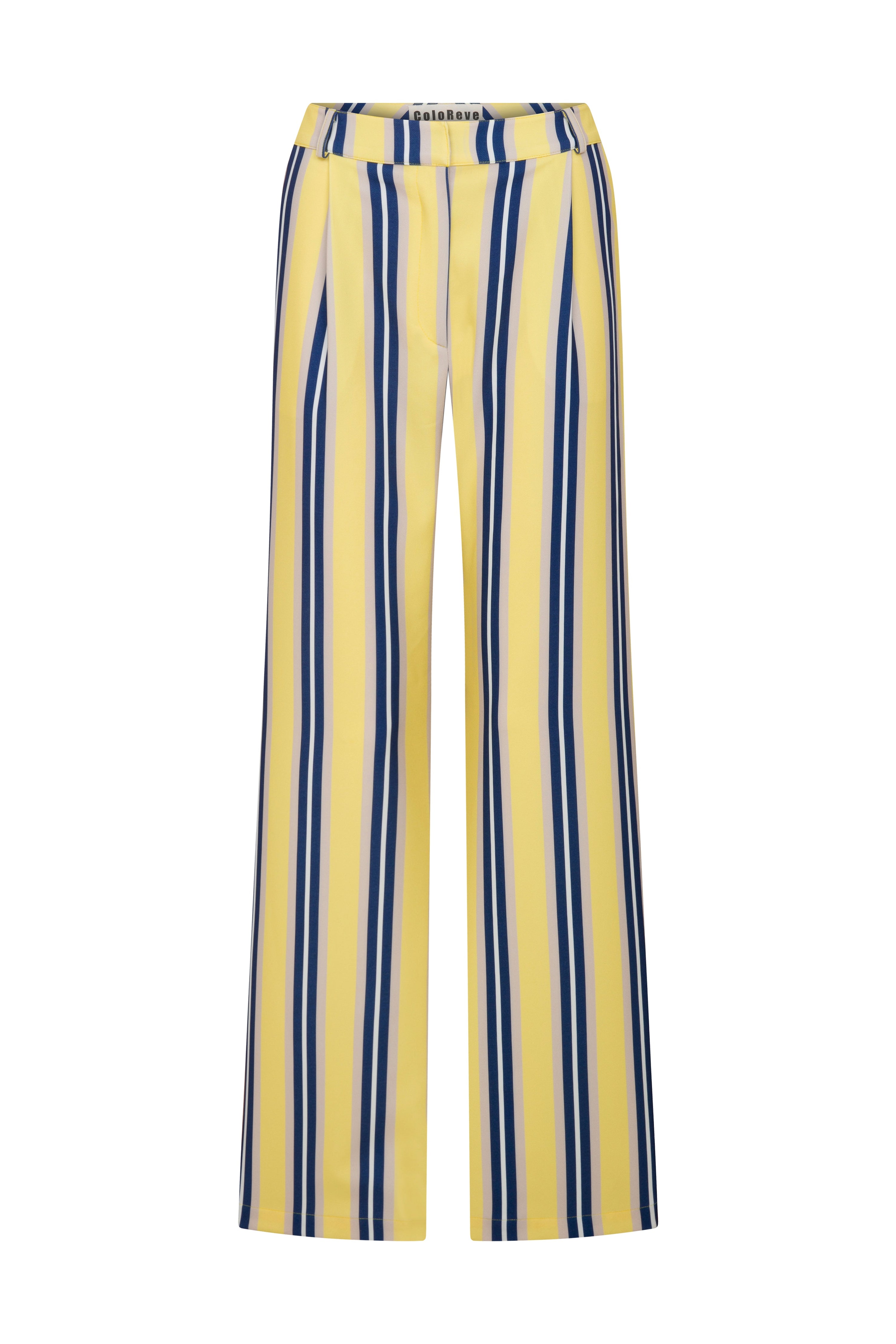 Yellow Striped Pants